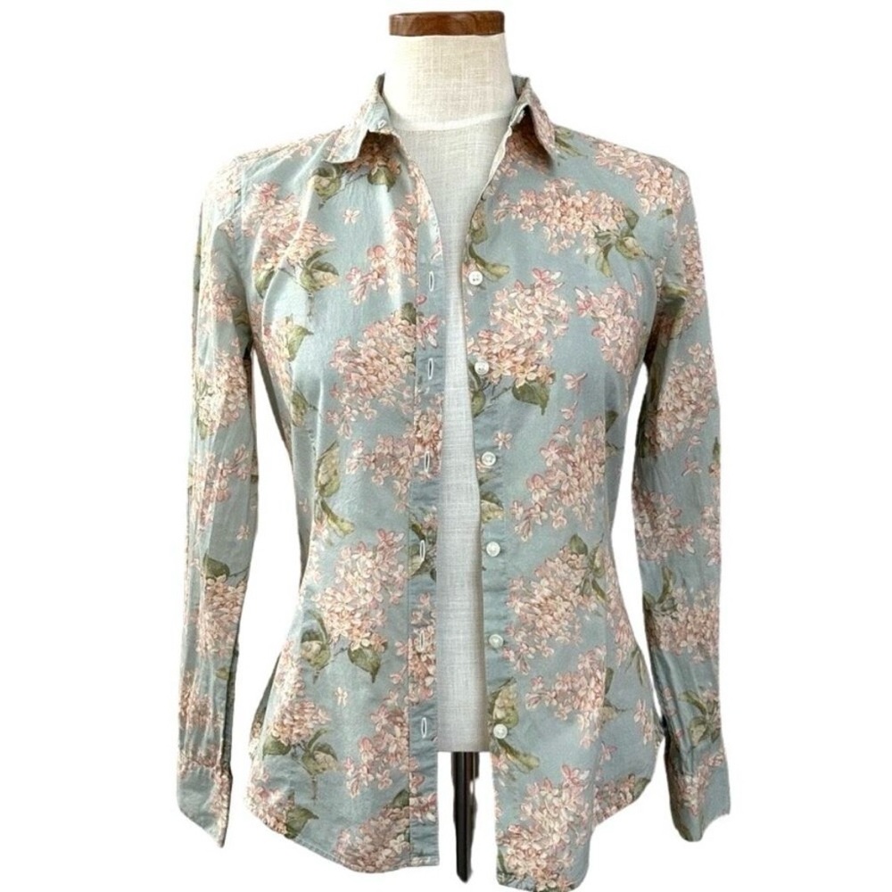 Liberty Art Fabric + Brooks Brother’s Floral Button-Front Long-Sleeve Shirt - Picture 2 of 11